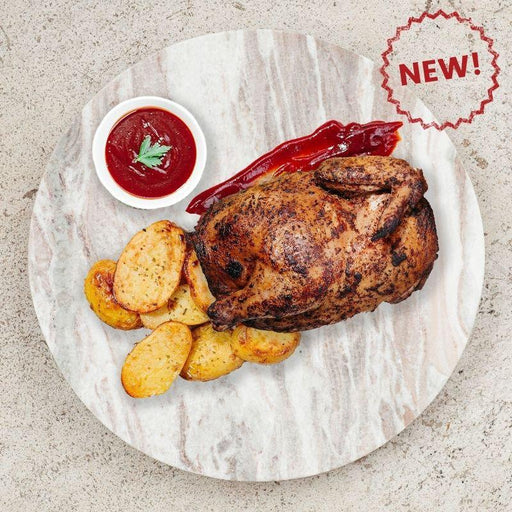 Fully Cooked Chipotle BBQ Half Chicken | Well Seasoned